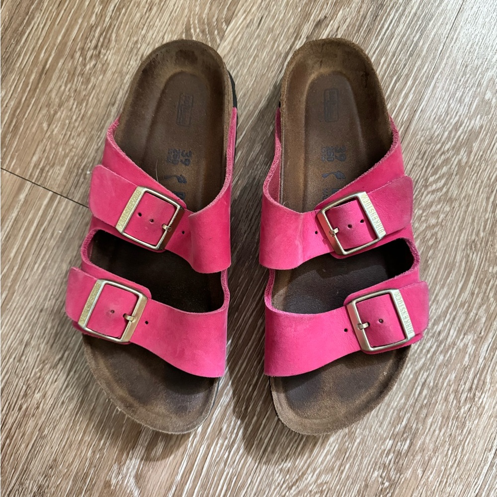 Pink Birkenstock Arizona